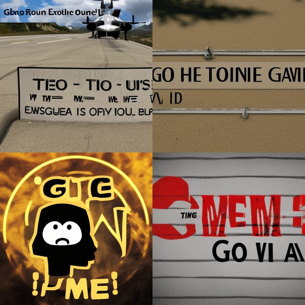 AI Interpretation of 'It's Time to Go'
