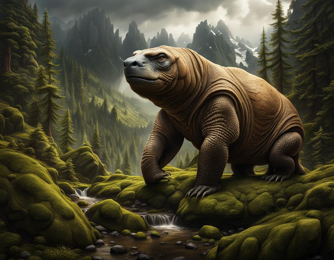 Geodon: A Reptilian Mammal in Unreal Engine