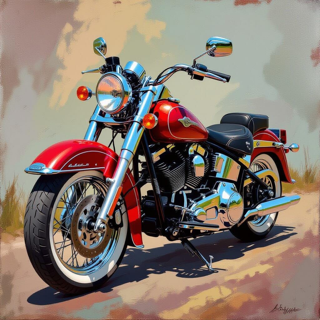 1960s Motorcycle Art: Vintage Charm & Raw Power