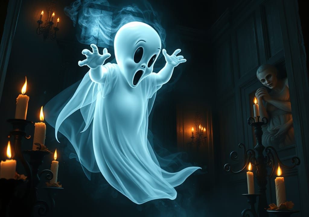 Portrait of a Shocked Ghost