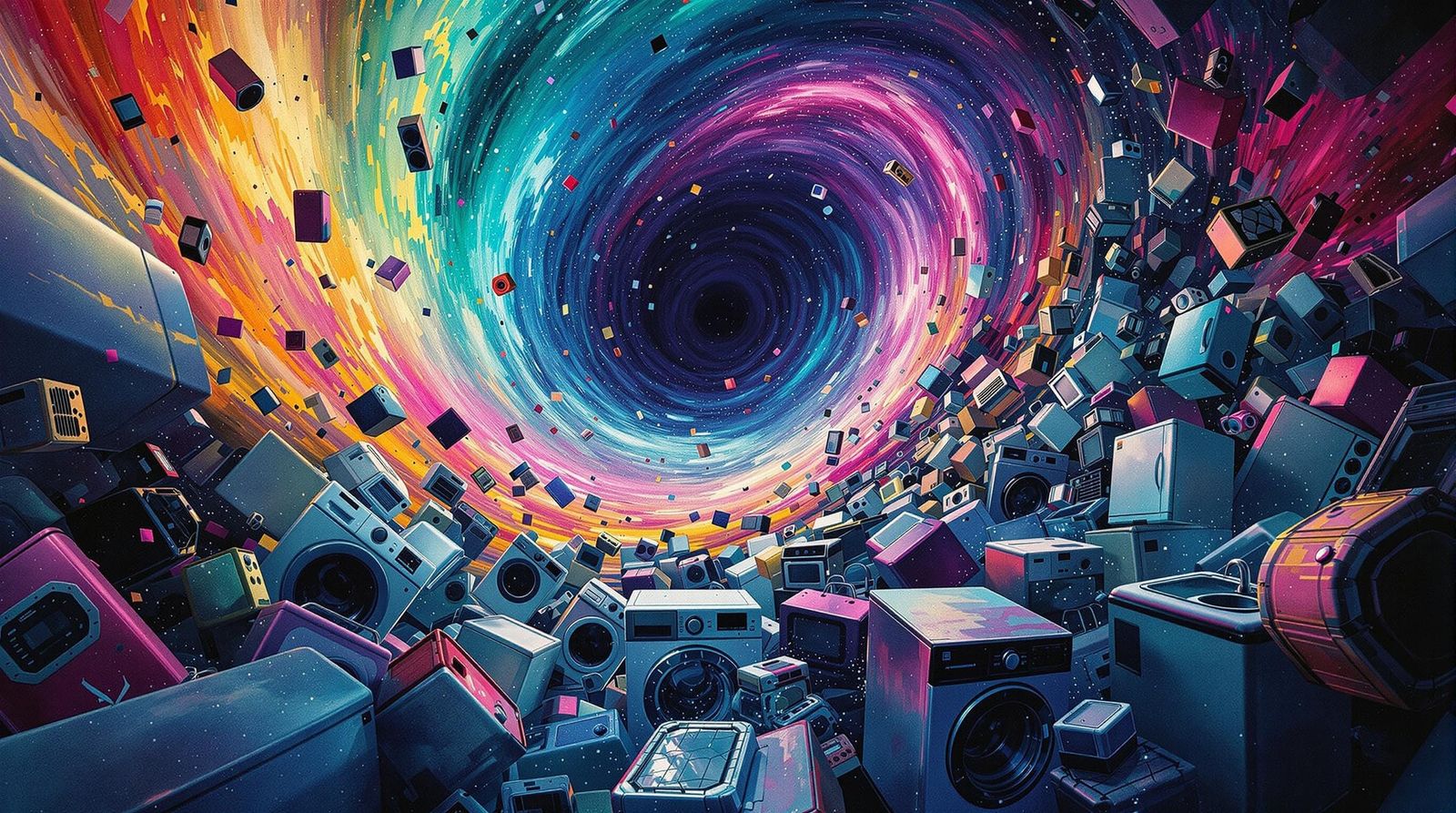 Appliances Swirled into Black Hole Bliss