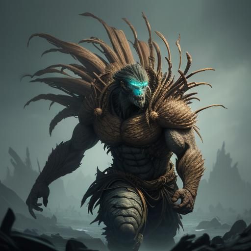 Coconut Creature Portrait in ZBrush and Unreal Engine