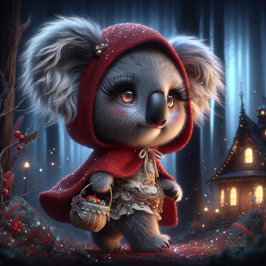 Koala bear Fusion, Little Red Riding Hood