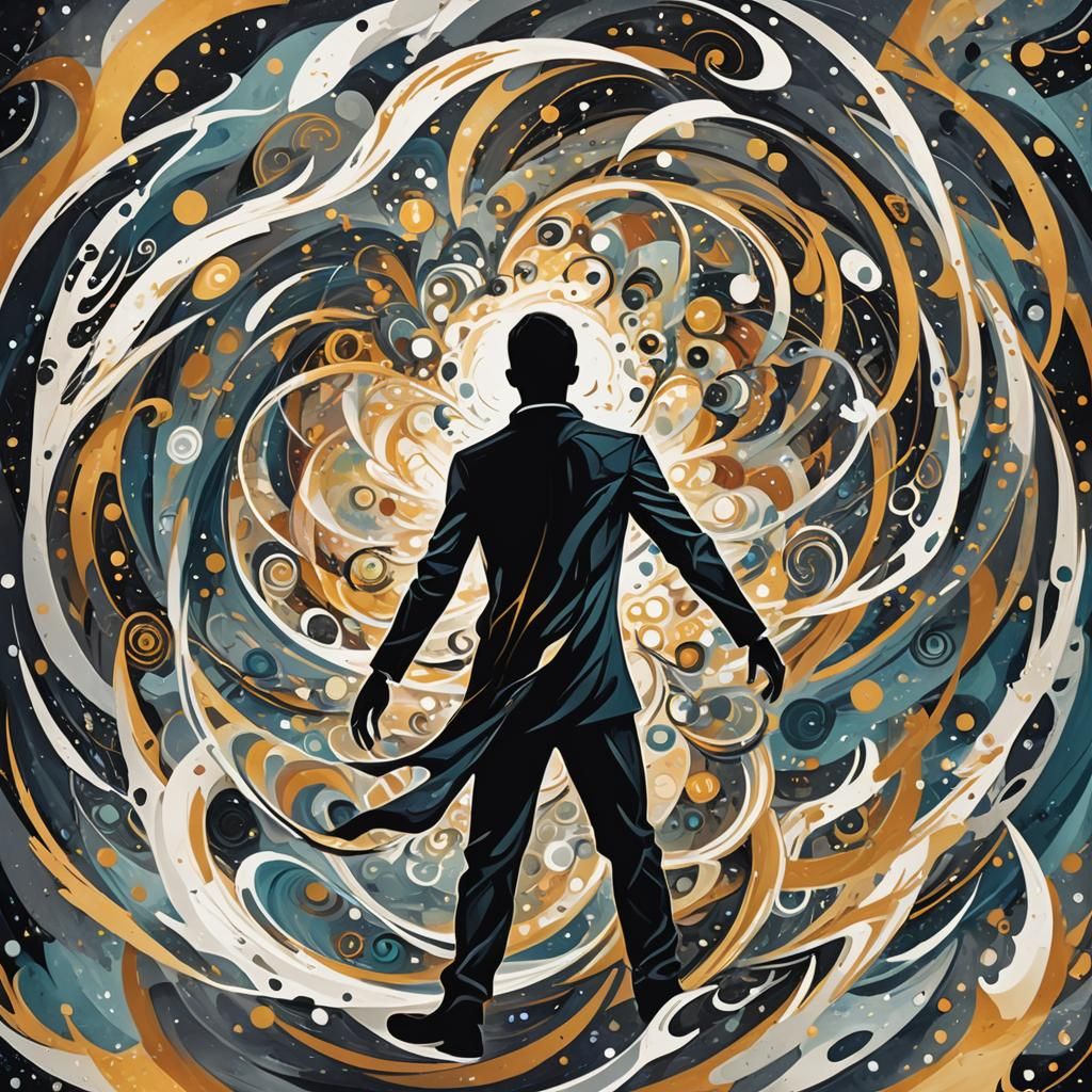 Entrepreneurial Challenges: Abstract Illustration of Resilie...