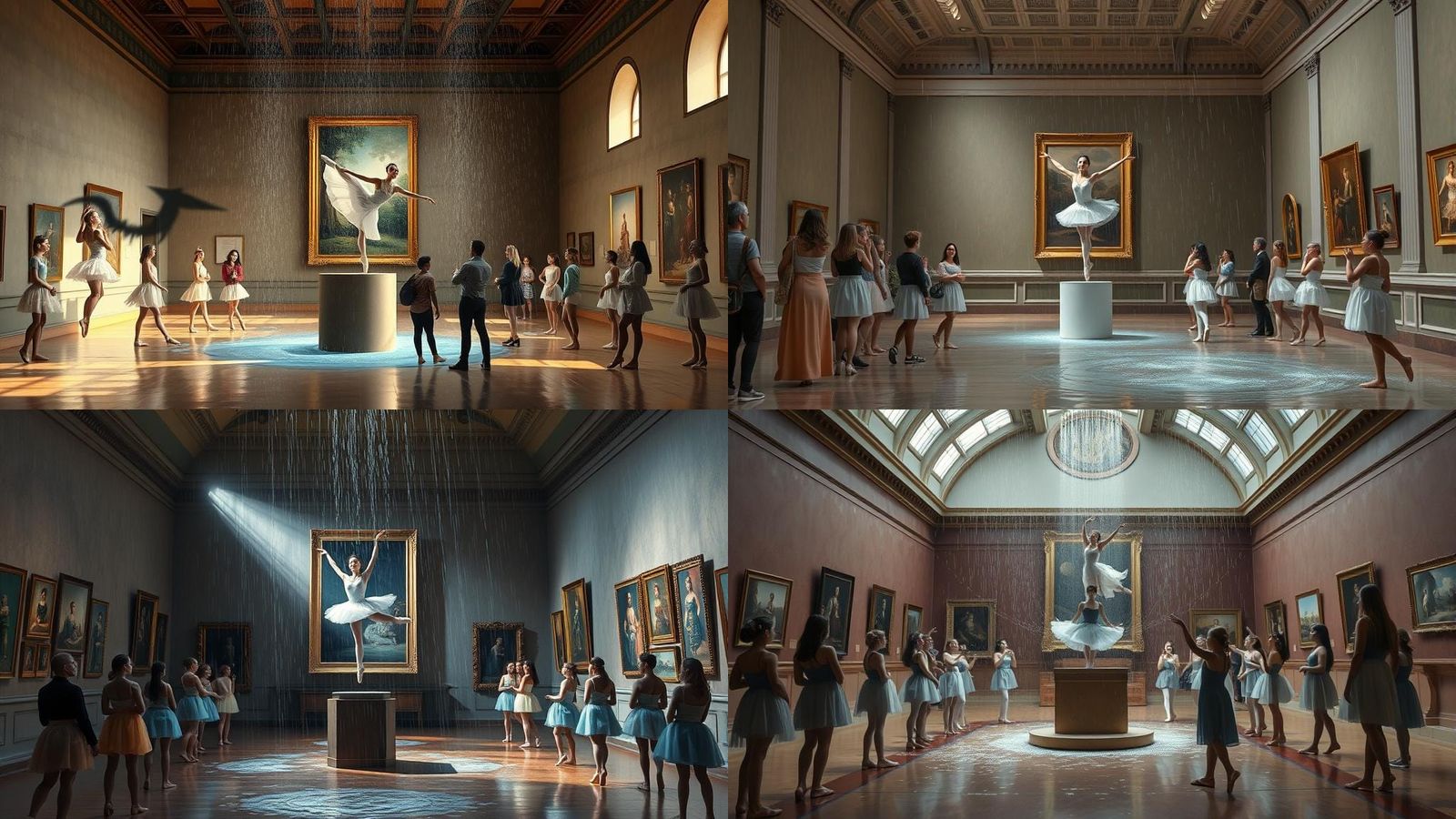 "Die KI hat die Schönheit des Balletts eingefangen und in di...