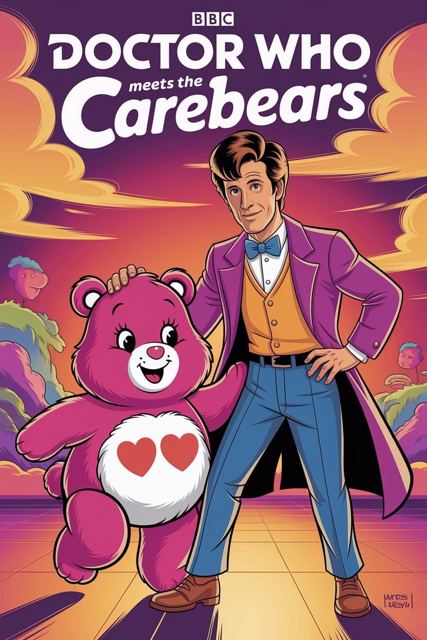 Doctor Who meets the Carebears