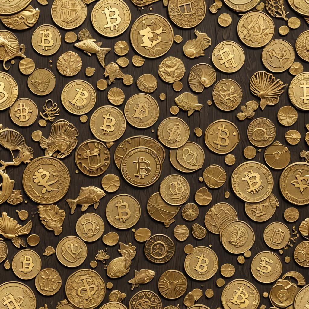 Bitcoin Mermaid Treasure Undersea Cinematic Still