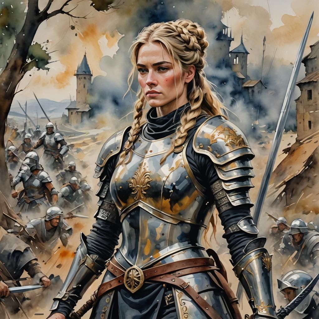 Novel-in-progress characters in watercolor 10 - Ren®