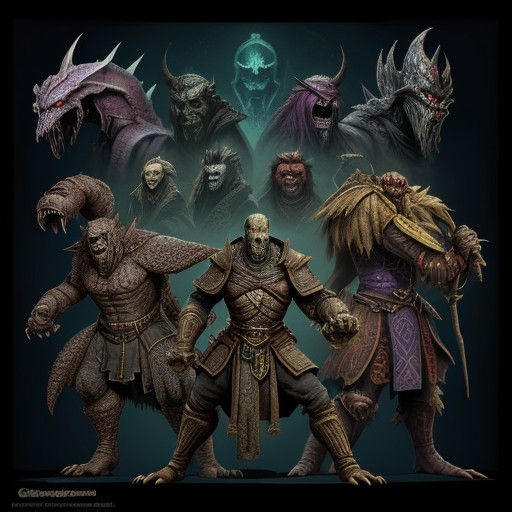 Elder Scrolls Morrowind-Inspired Fantasy Creatures