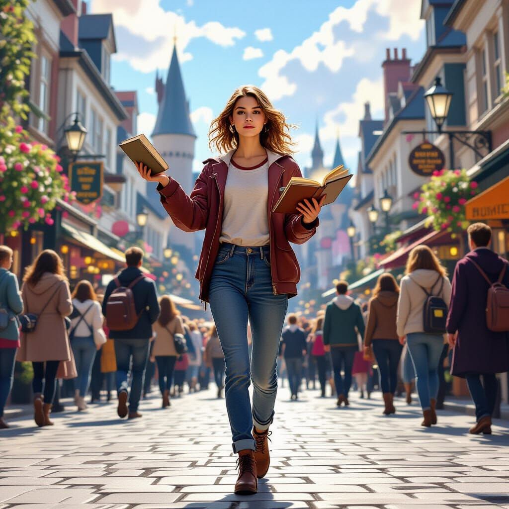 Magic is Commonplace in Hyper-Detailed Scene