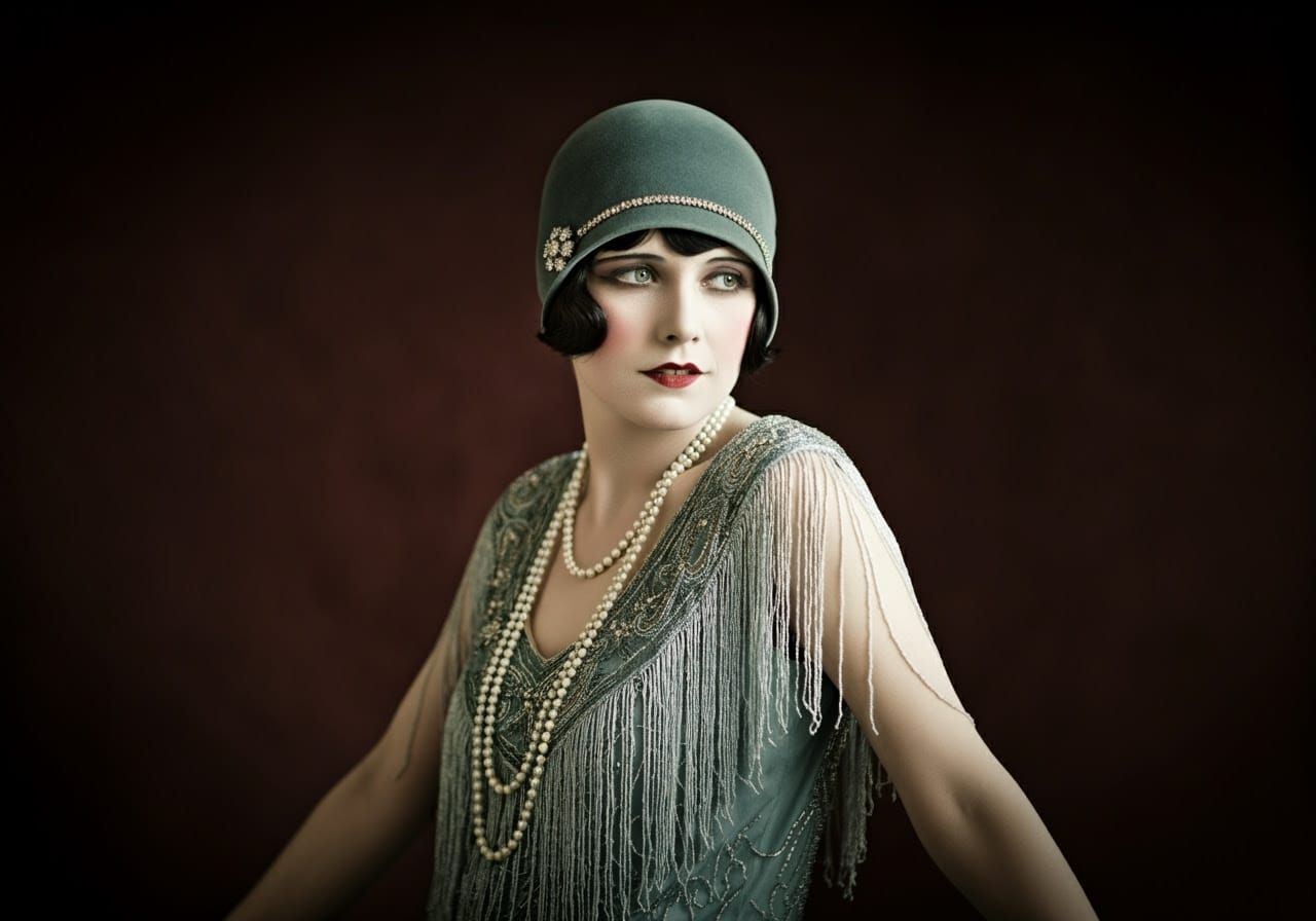 Flapper from the Roaring Twenties 4