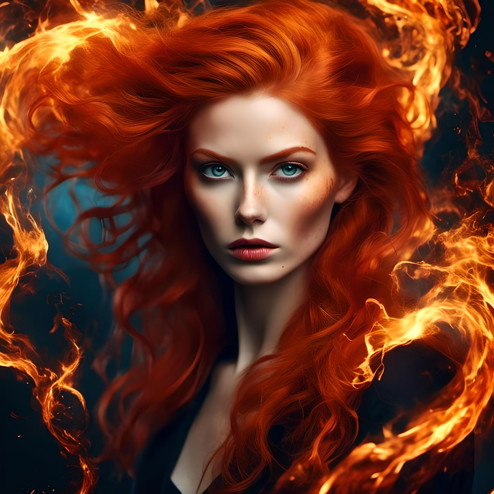 Masterpiece Monday- Fiery Redhead # 634