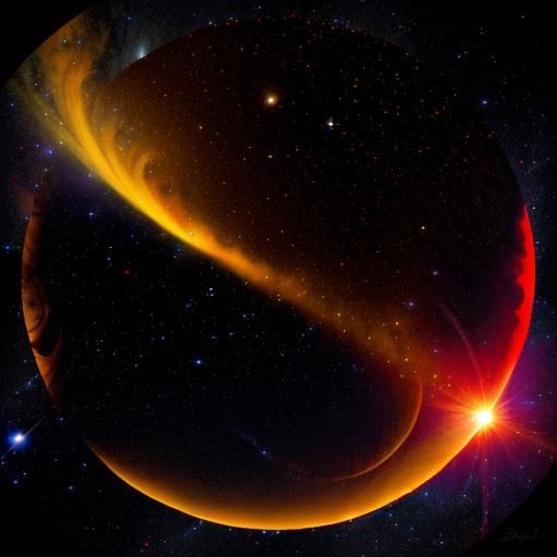 Crescent of Sunlight Before Total Solar Eclipse