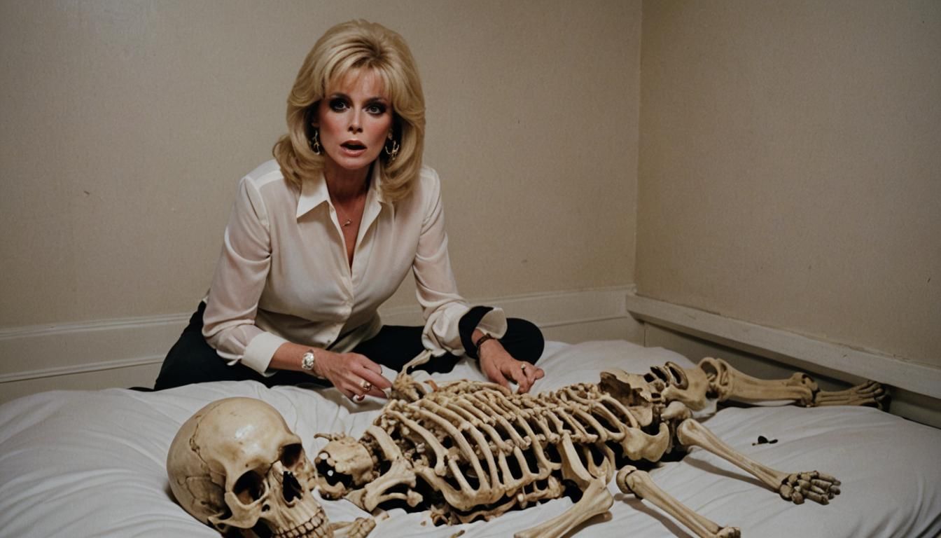 Patsy Stone's Discovery: Cinematic Film Still