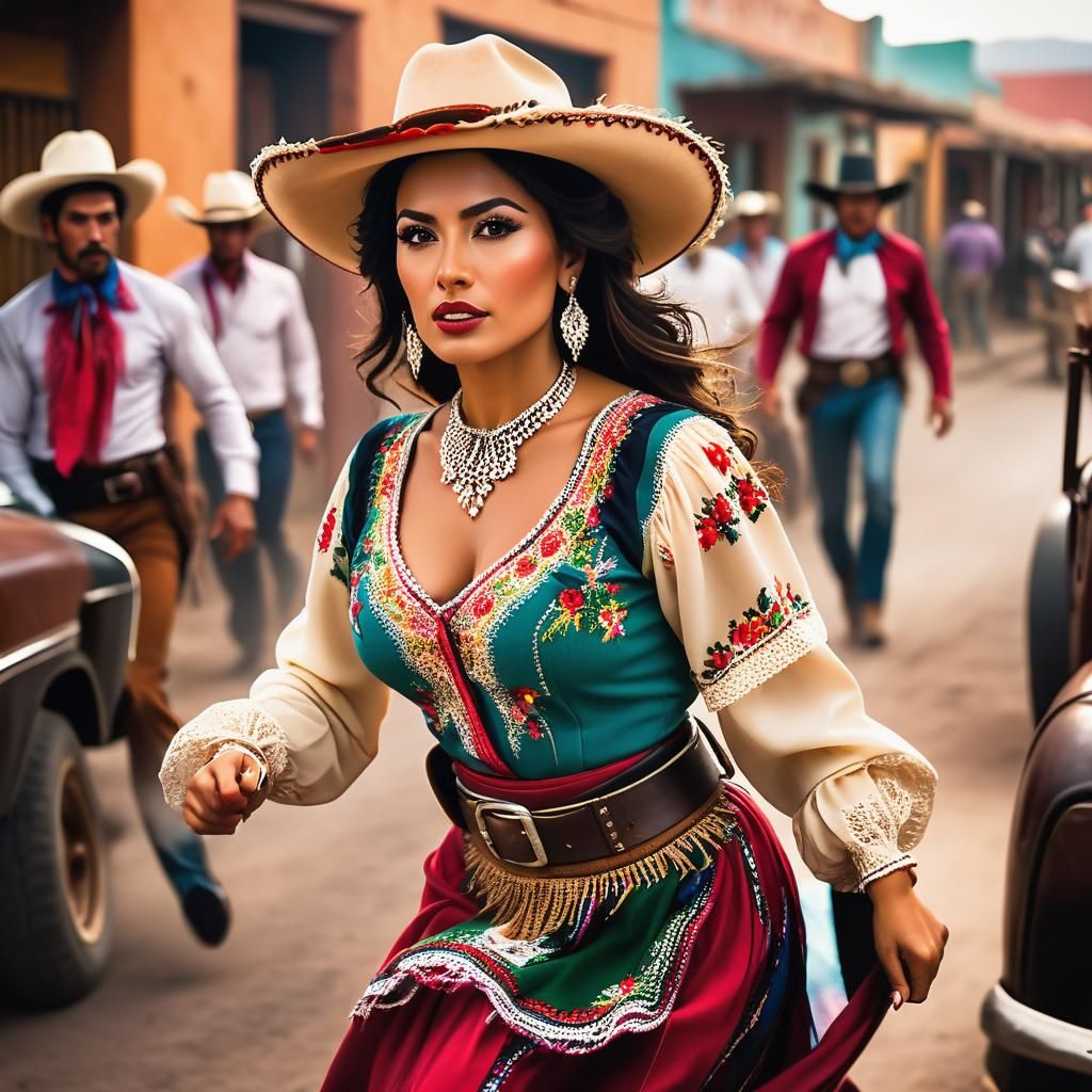 Latina Woman's Escape from a Mexican Bar Fight