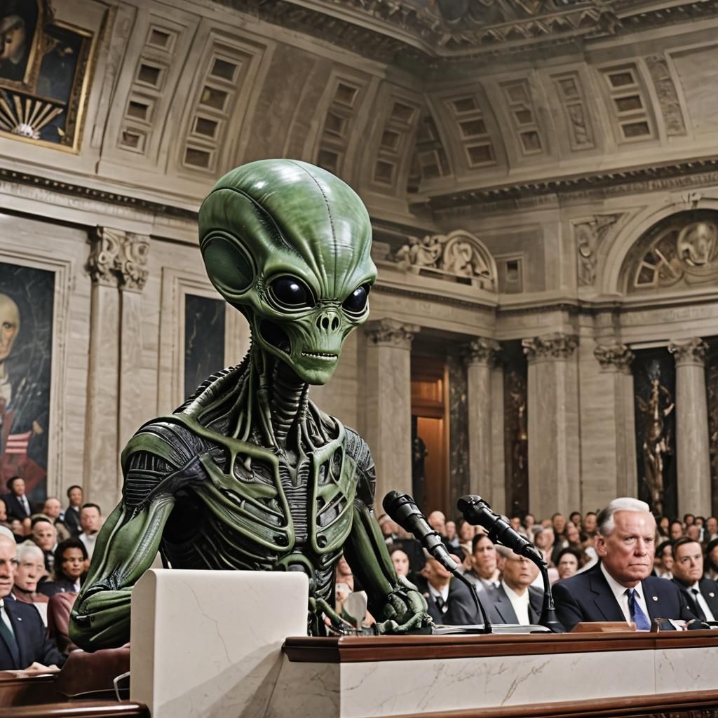 Alien Speech Before US Congress
