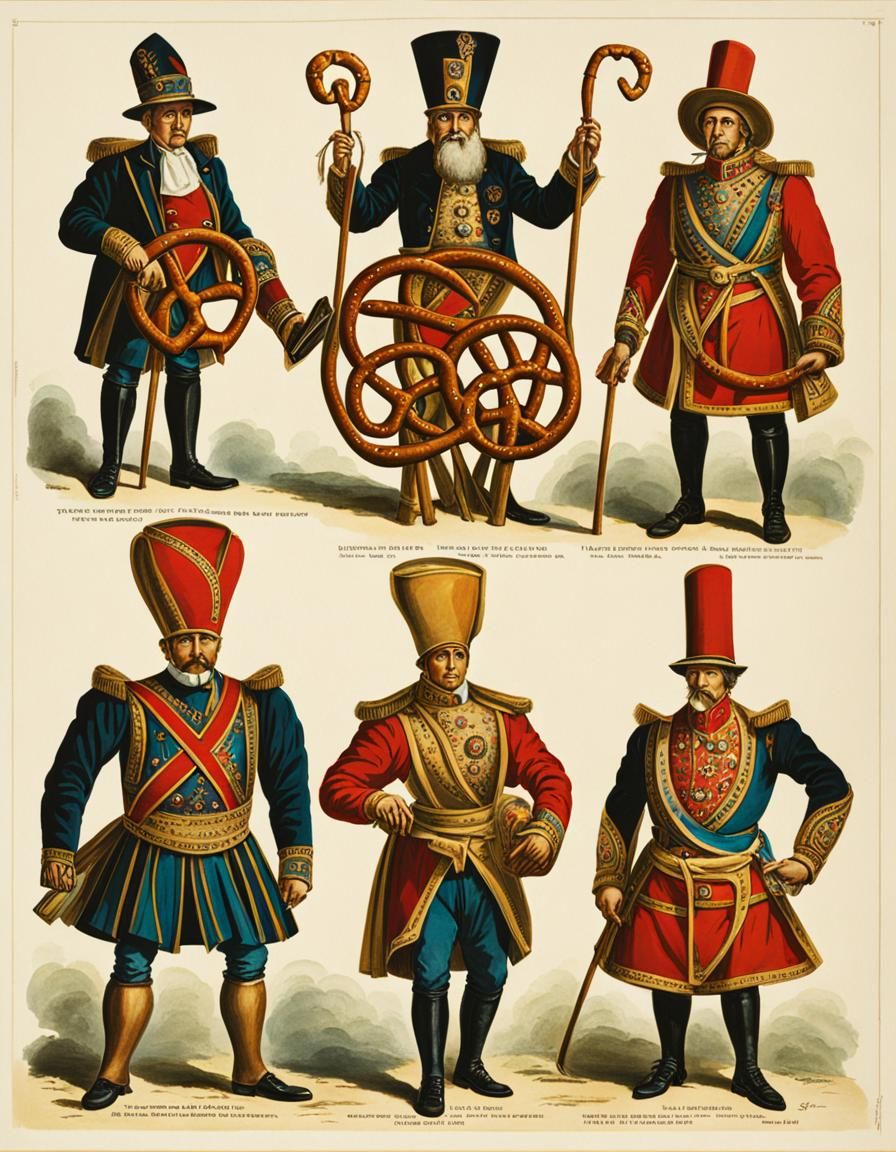 Humanoid Pretzel People