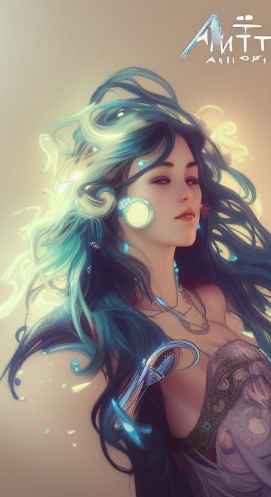 Make ma signatur "Anita AI Art "  8k resolution concept art  Artgerm, WLOP, Alphonse Mucha dynamic lighting hyperdetaile...