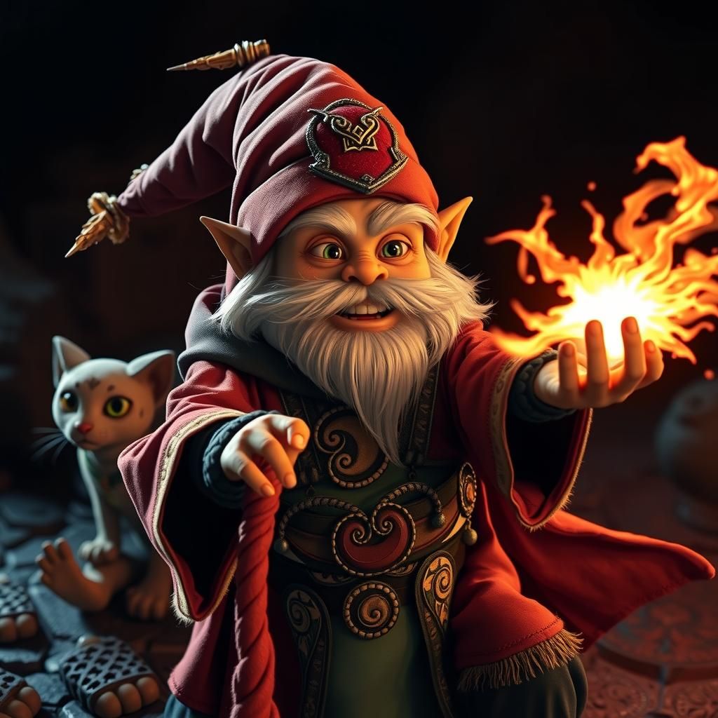 Orko Conjures Magic with Cringer: Cinematic Film Still