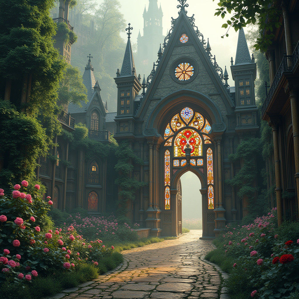 Mystical Monastery: Medieval Meets Industrial Magic