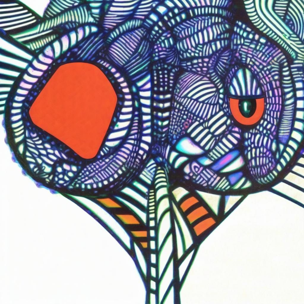 Psychedelic Fly with Subliminal Propaganda