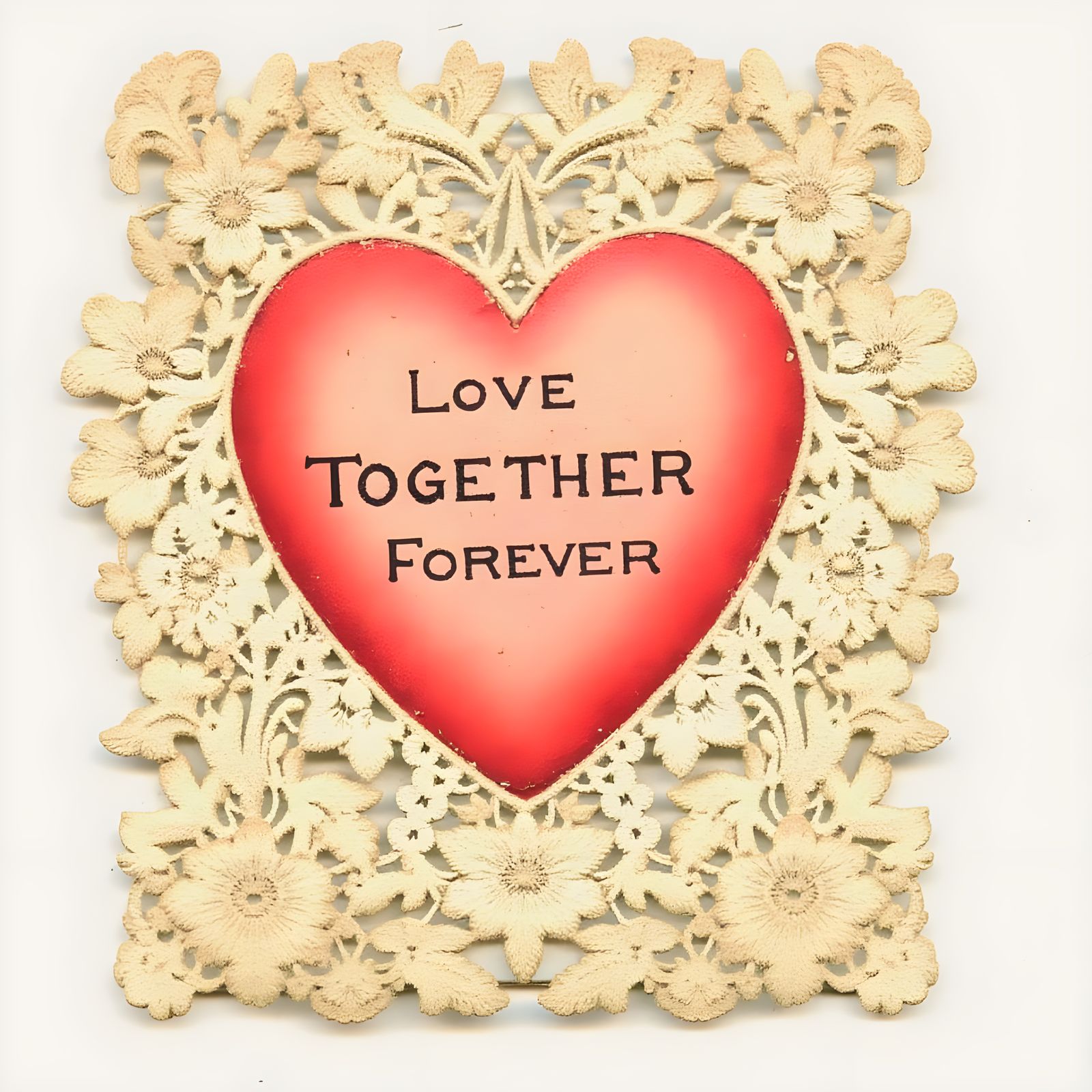 Romantic 19th Century Valentine's Cards in the USA