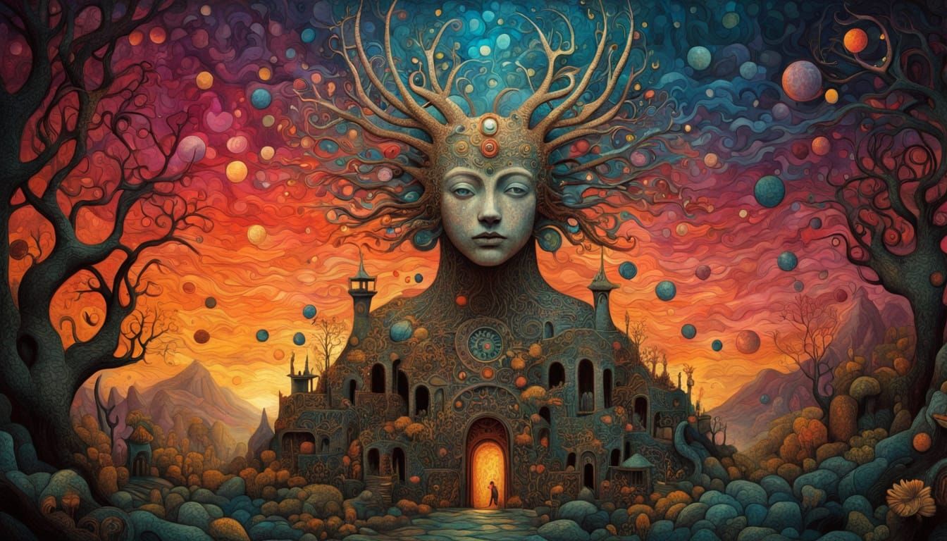 Surreal Shaman Reassembles Shattered Music in Vibrant, Biolu...