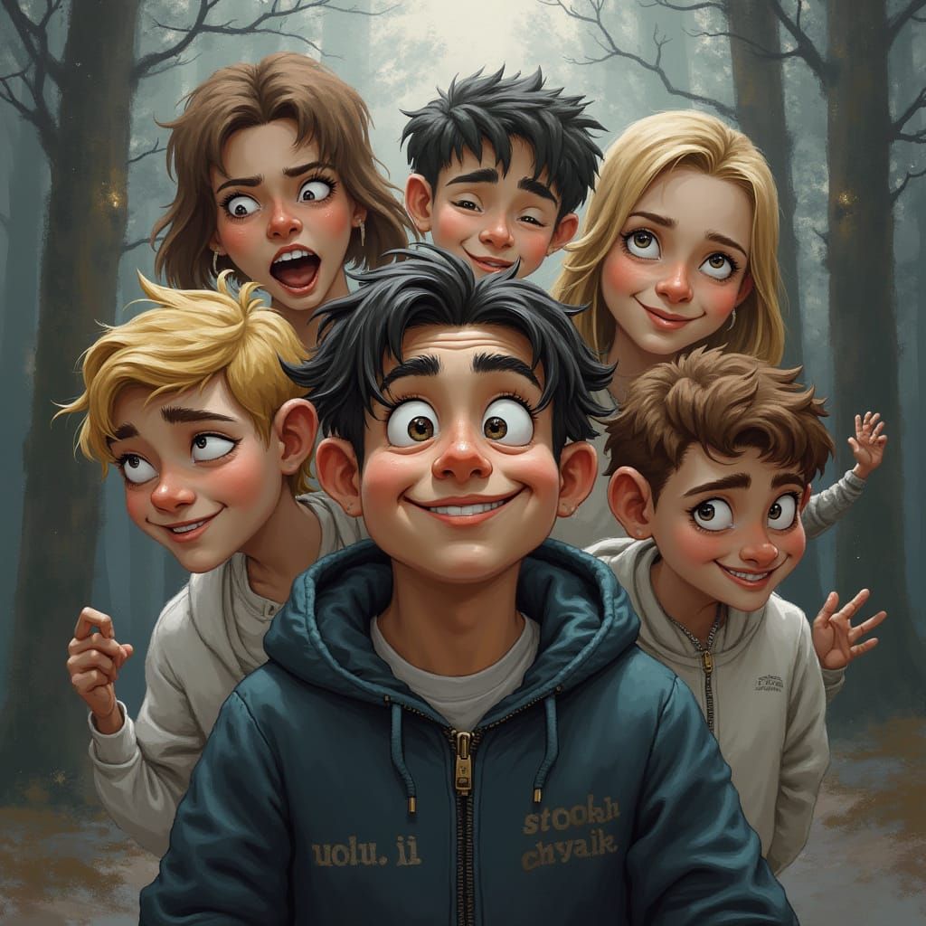 Person with Conflicting Emotions Shining Through