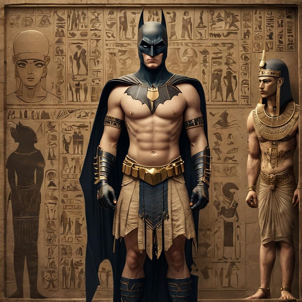 Batman in Ancient Egypt: Egyptian Style Costume