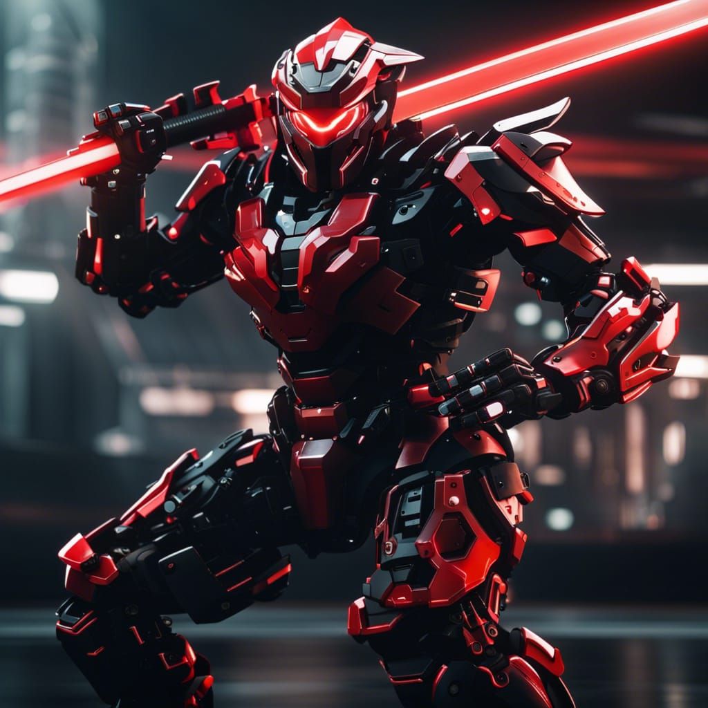 Black ninja Mecha 🗡️