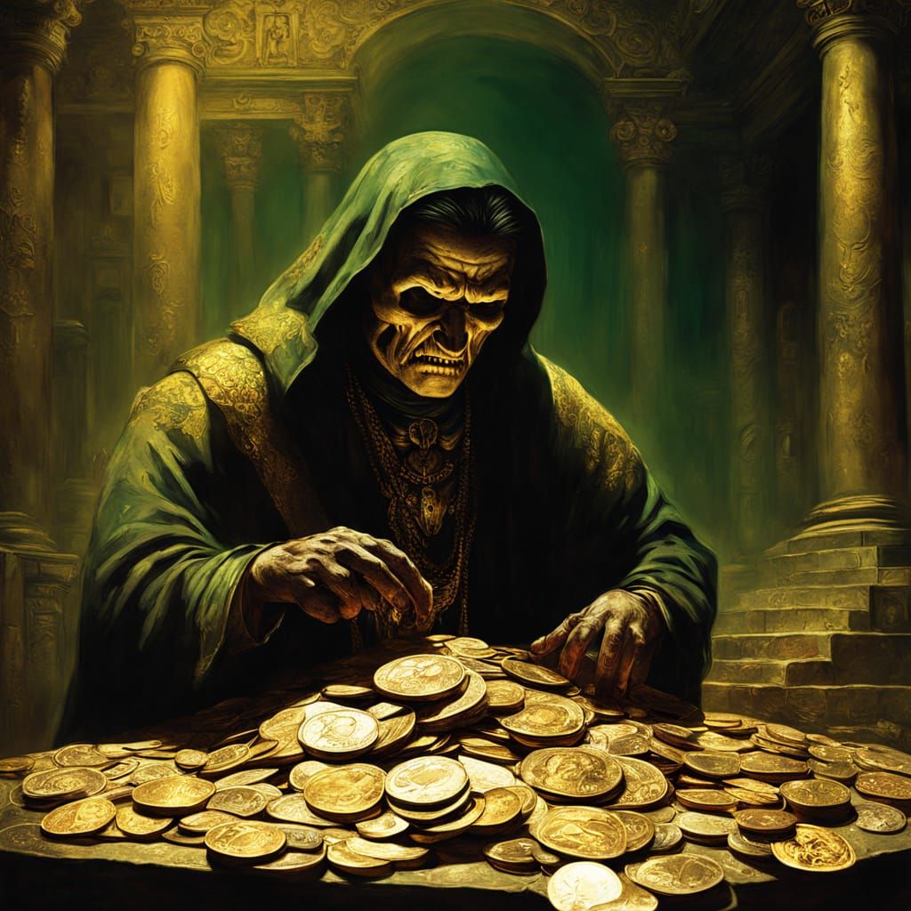 Cortez's Bloody Money in Mesoamerican Temple