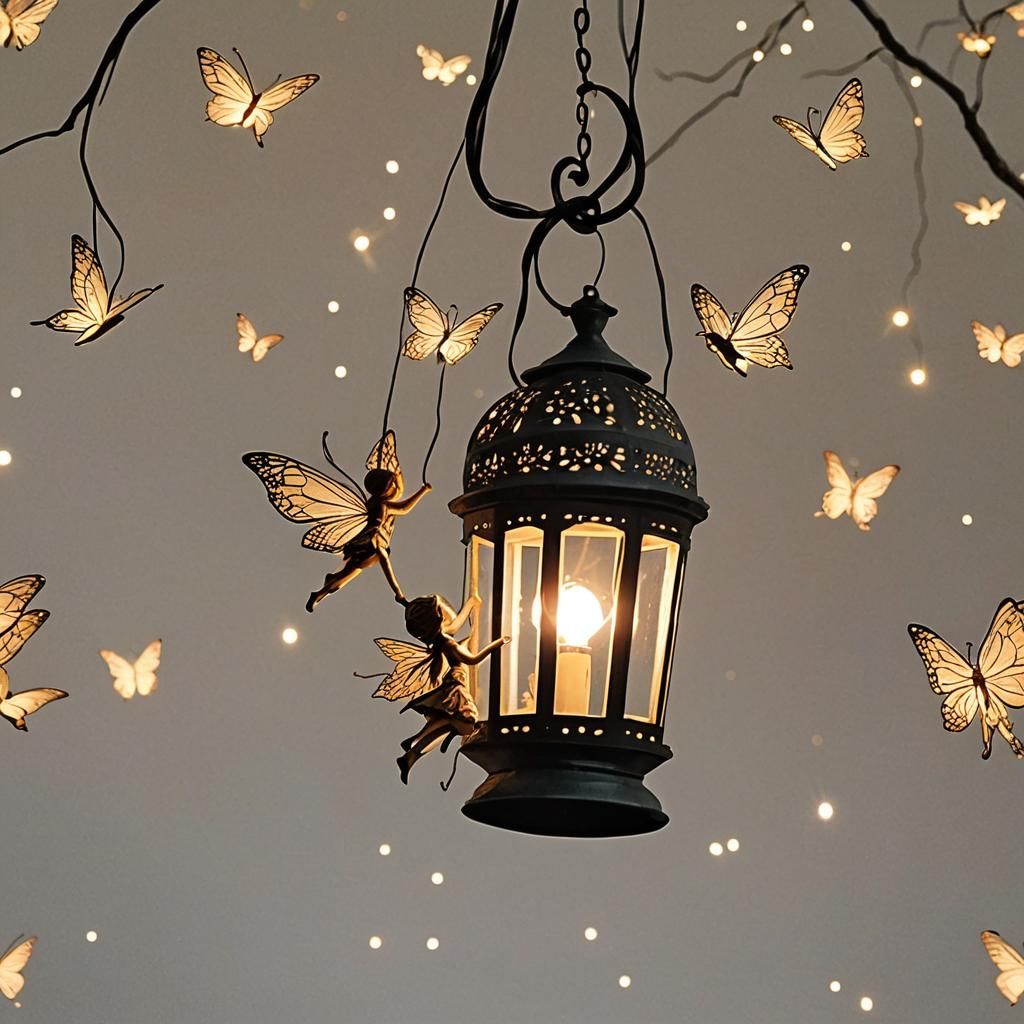 Fairy Imprisoned in Lantern