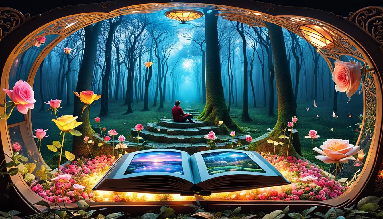 The futuristic cinema - when you put a book into it for scan...