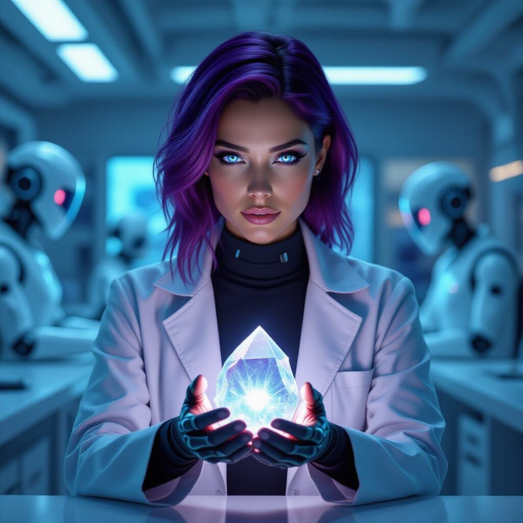 Janie, the lab director