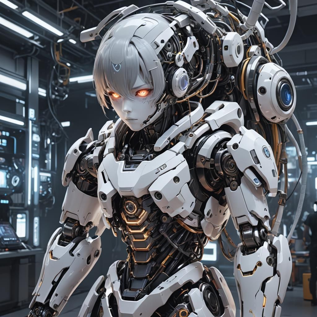 Ghost in the Machine: 3D Anime Art