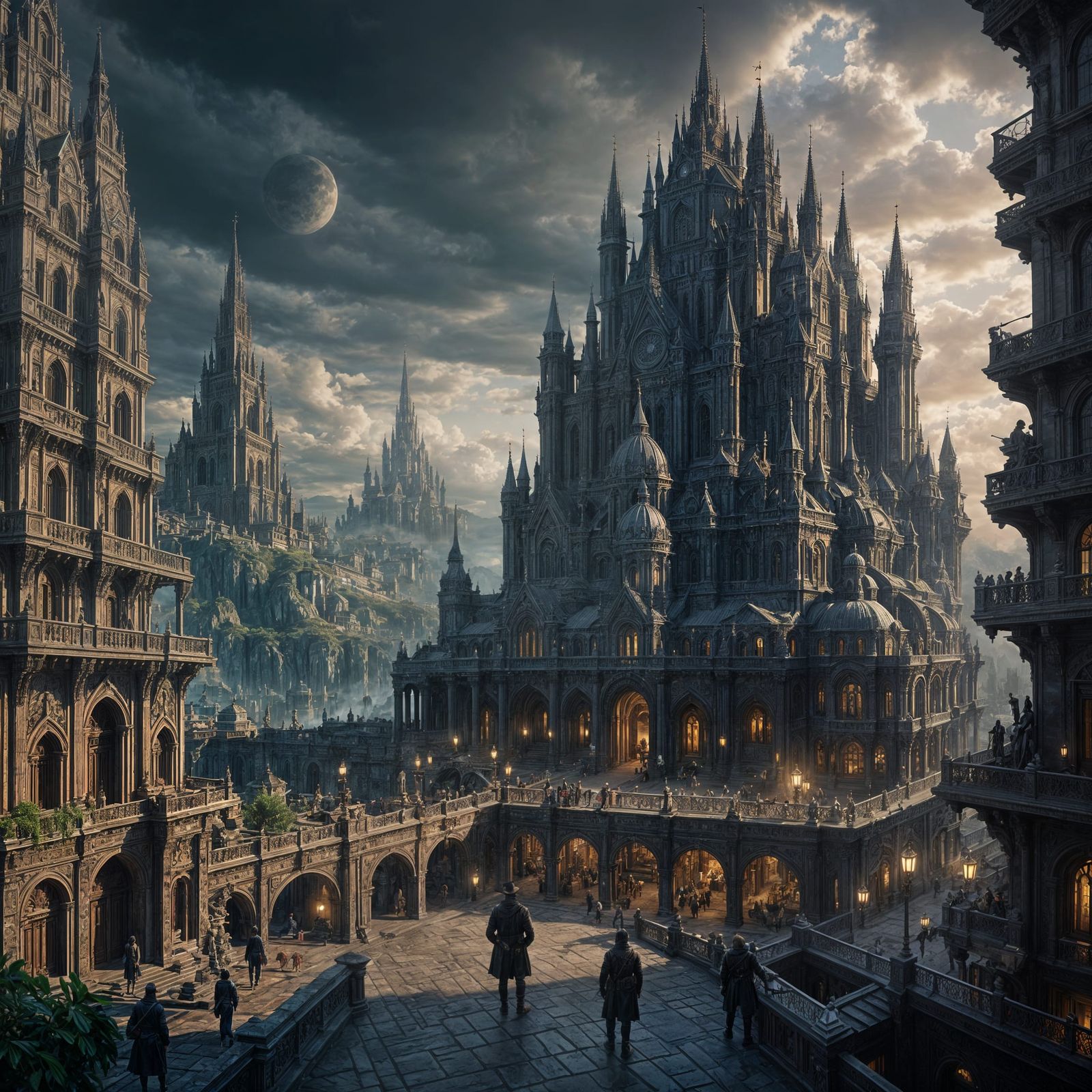 Epic Cinematic Digital Matte Painting