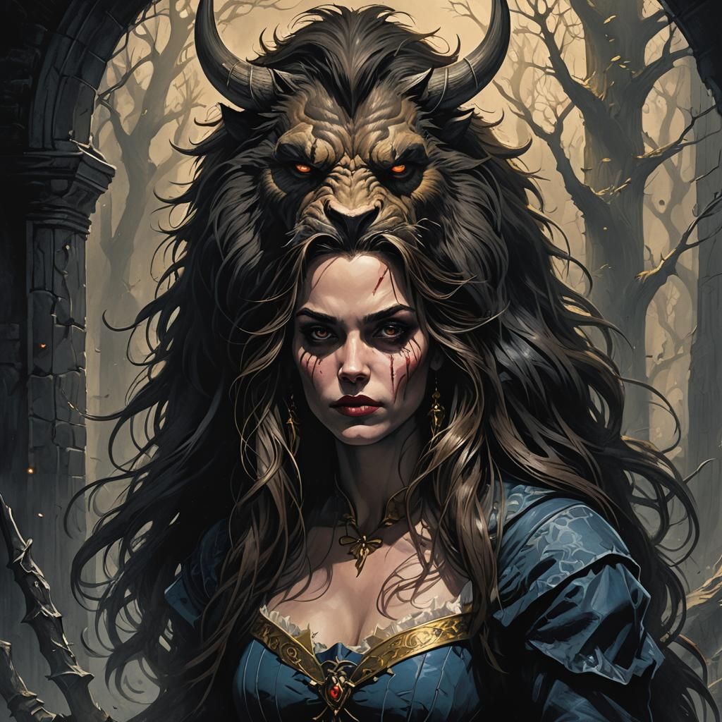 Sinister Beauty: Belle as a Beast