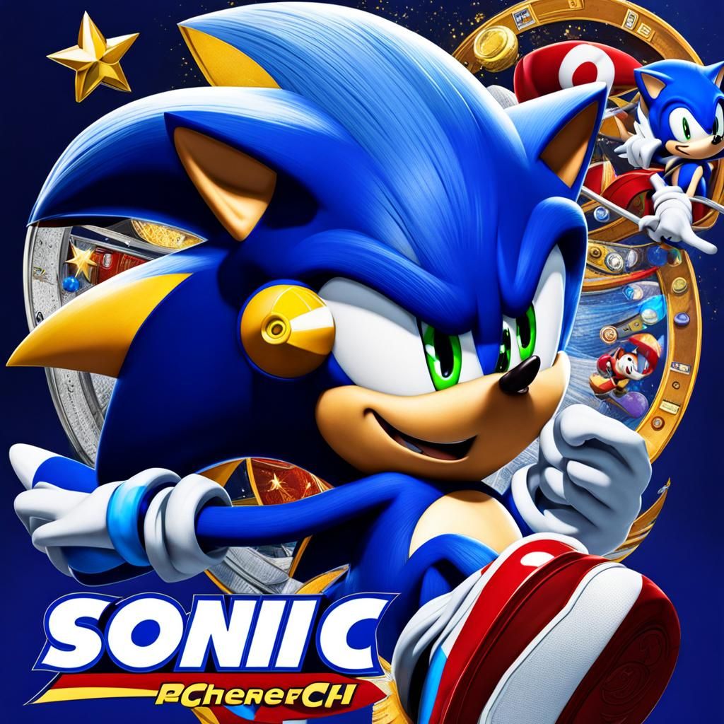 Sonic the Hedgehog Digital Rendering