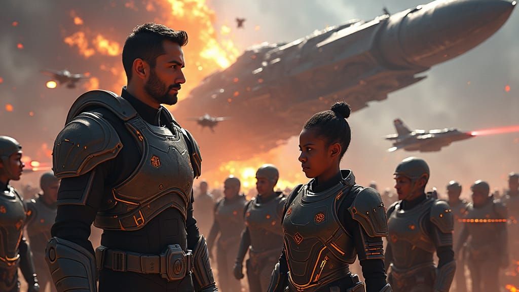 Epic Space Battle: Earth vs Galactic Council