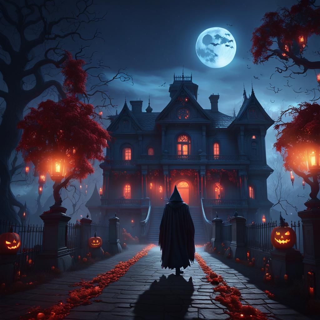 Haunted Mansion: Dark Fantasy Concept Art