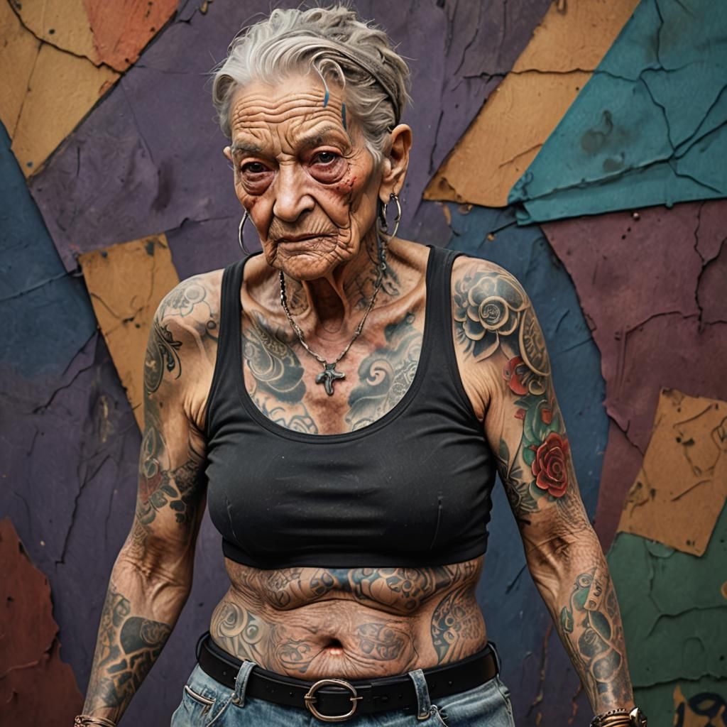 Sultry Mature Woman in Intricately Detailed Hyperrealistic A...