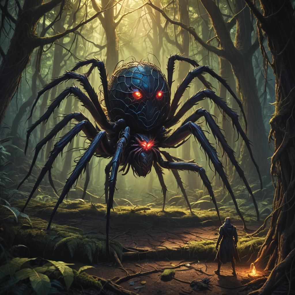 Giant Trapdoor Spider Exiles Digimon Dancer