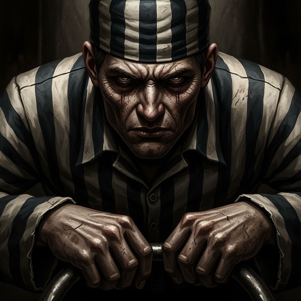 Grimdark Scene Featuring Stark Stripes