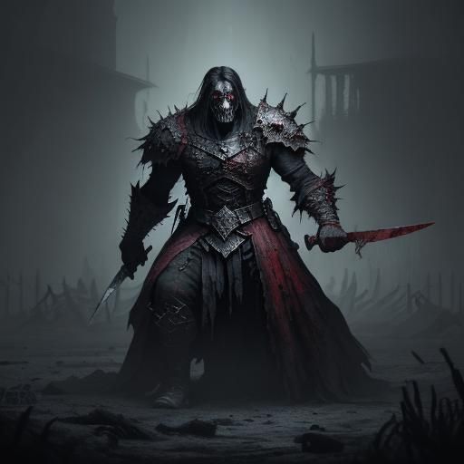 Death Metal Album Cover: Enigmatic Slaughterhouse Scene