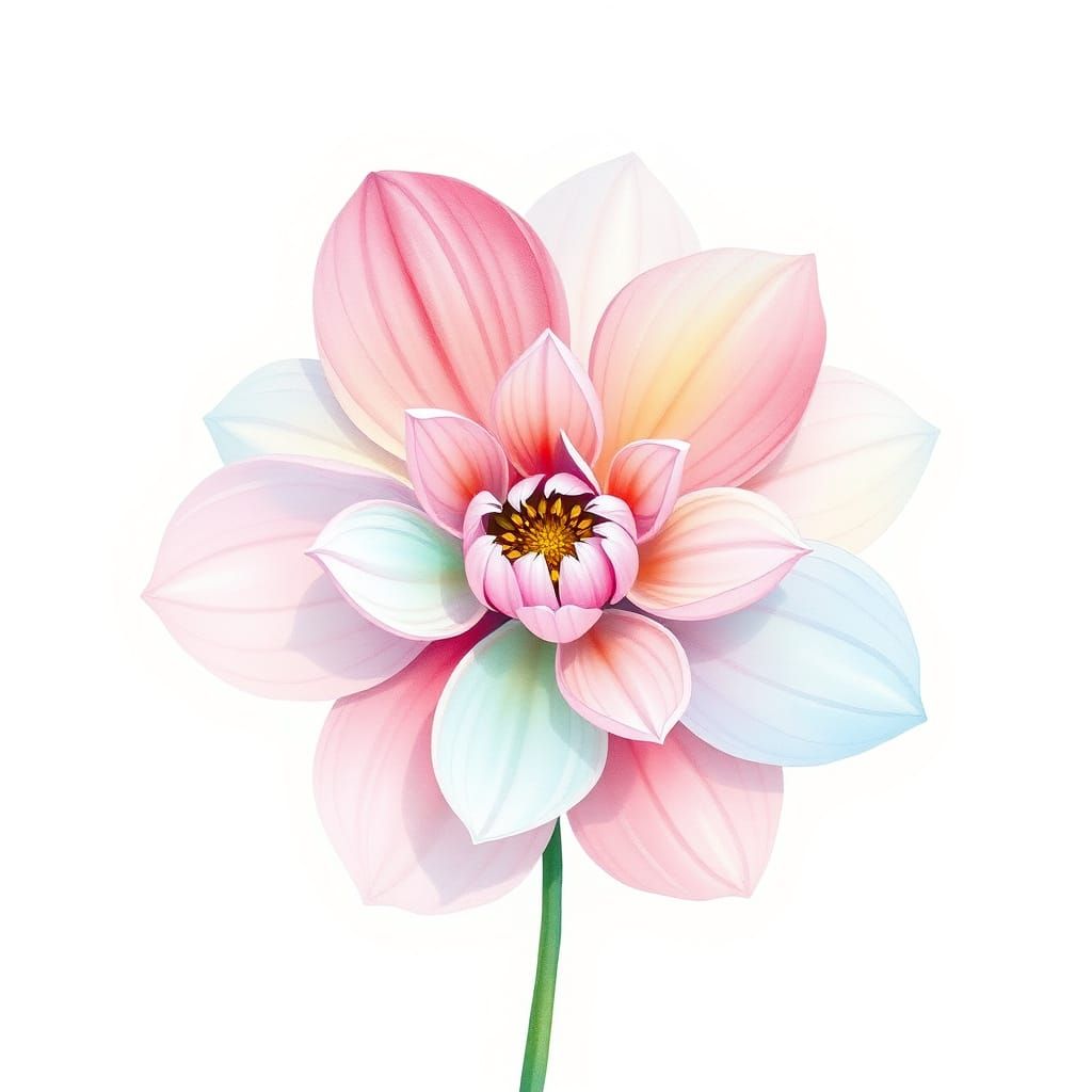 Pastel Pop Art in Soft, Dreamy Hues