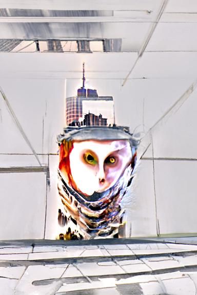 Disturbing Owl Hybrid in World Trade Center