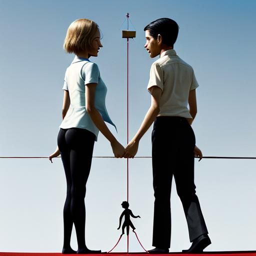 the people who walk a tightrope between friendship and animosity