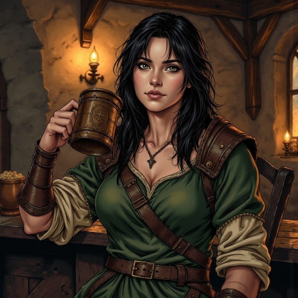 Vinneth in Whimsical Medieval Setting