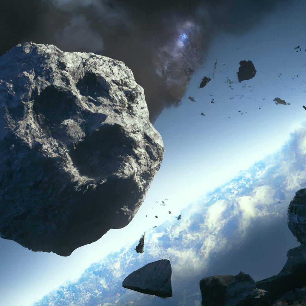 Asteroid Impact: Hyper-Realistic Planetary Explosion