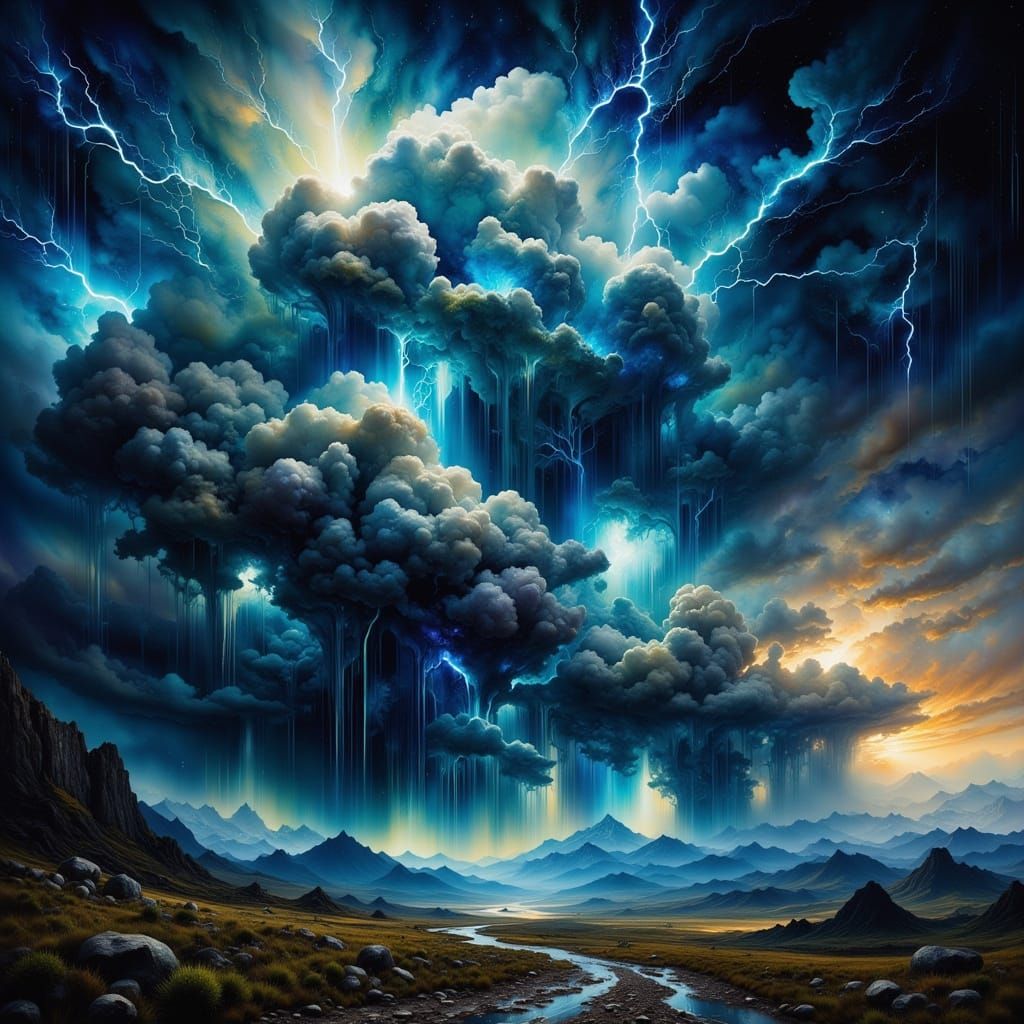 Colossal Thunderstorm Dominates Sky With Fierce Lightning